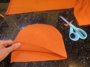 Fold in half and cut.