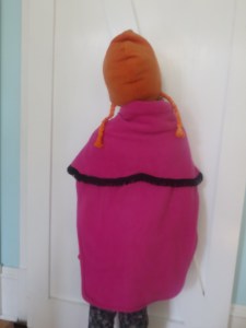 Finished Anna cape w/ Anna Hat No. 1