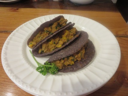 Delicious even without sour cream, cheese, or other traditional taco toppings!