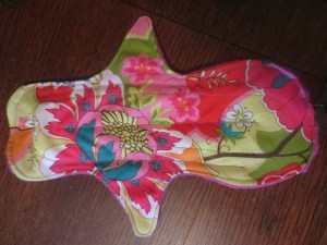Quilting to make channels to collect flow and keep away from edges of your underwear.