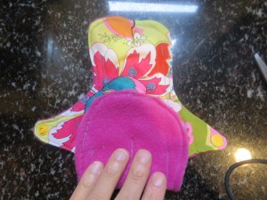 1. Lift up bottom flap and fold.